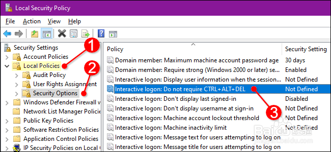 如何为Windows 10启用或禁用安全登录