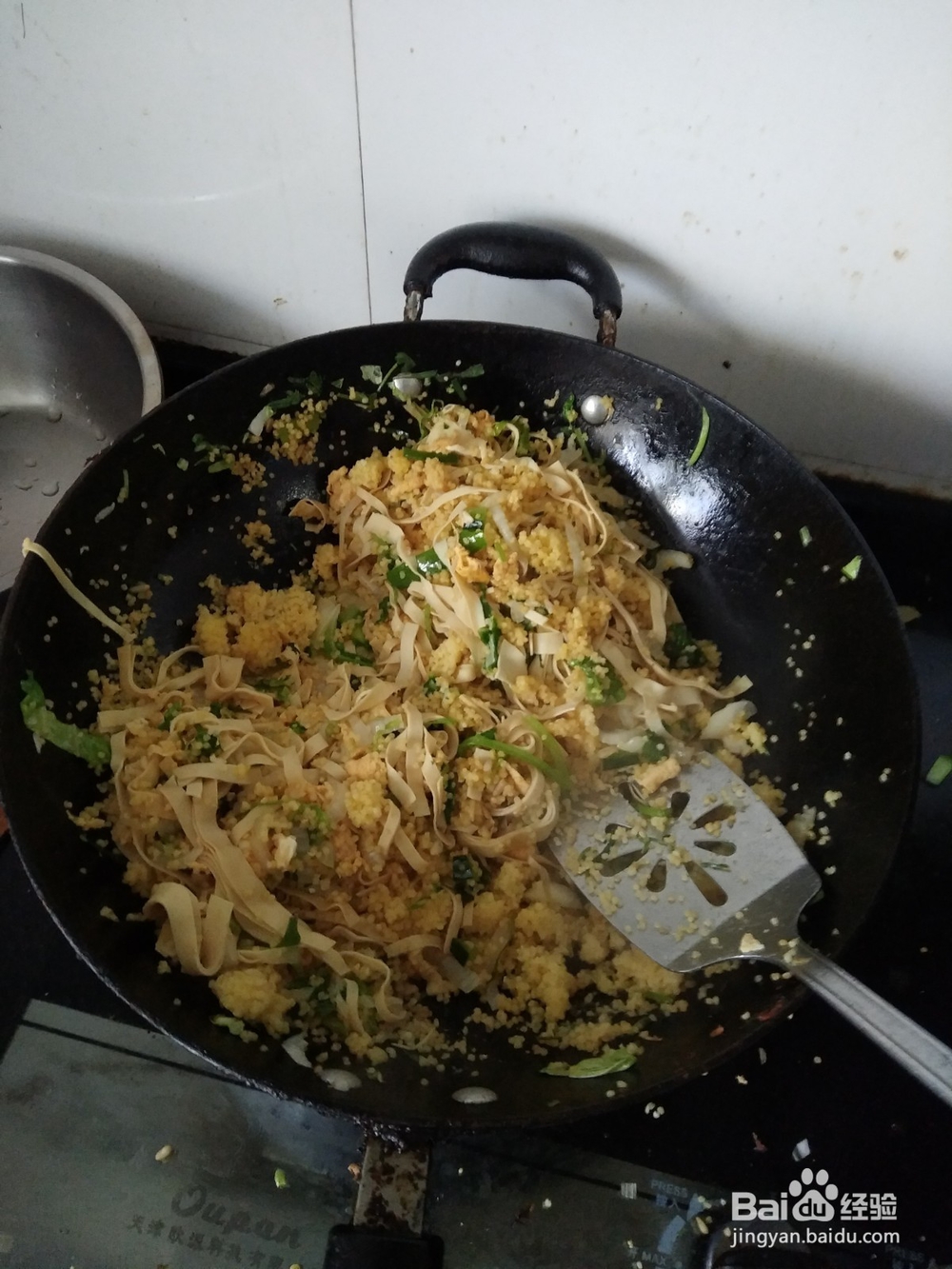 小米燕麦白菜千张炒饭