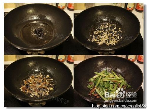 豆豉鲮鱼油麦菜