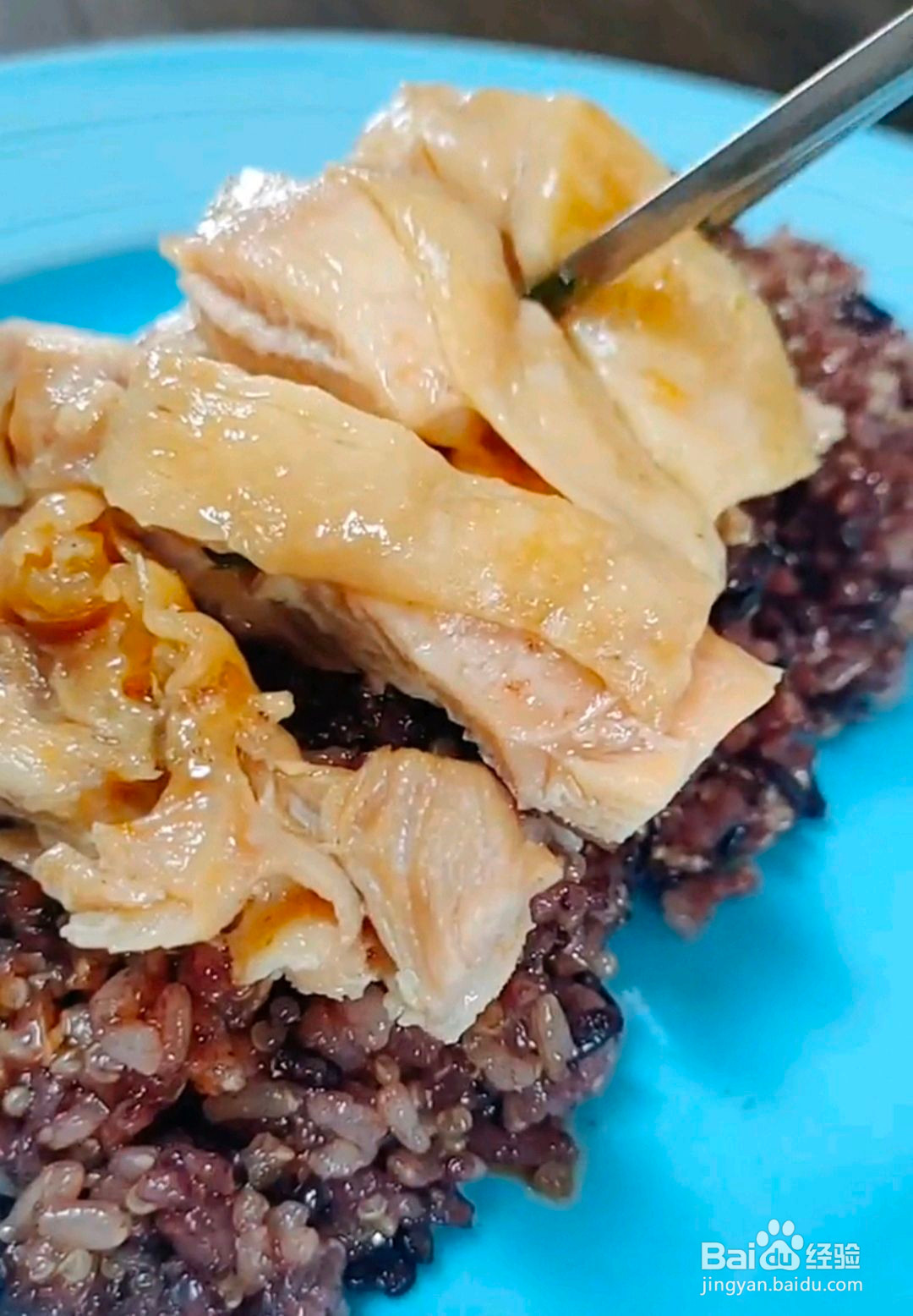 鸡腿饭的做法