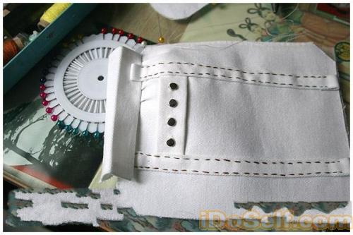 弹片口金迷你手提包的详细制作过程