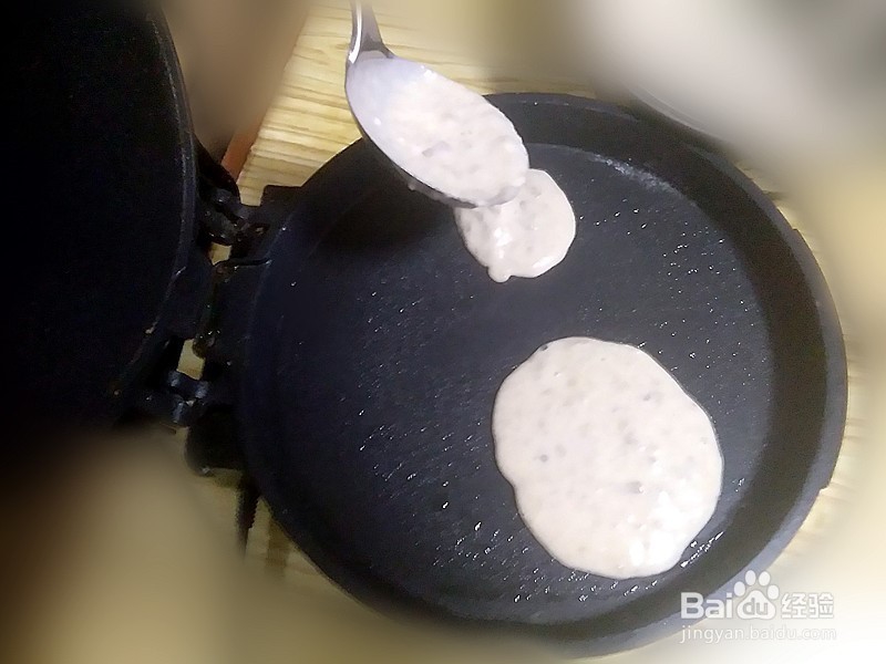 巧做香蕉小薄饼