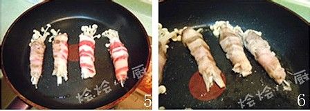 家常菜;肥牛金针菇做法图解