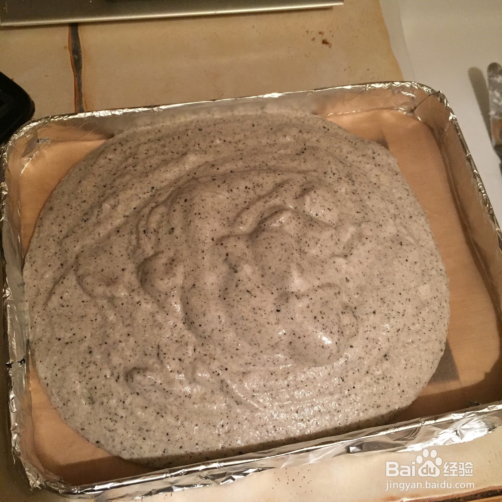 应该这样做黑芝麻戚风蛋糕卷