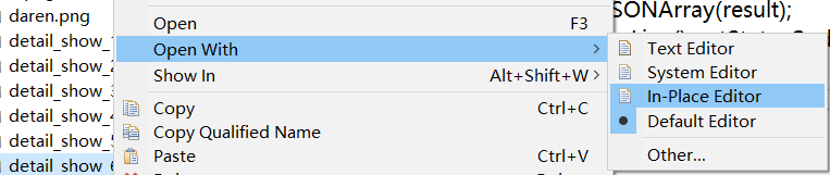 关于win10拯救者使用Eclipse打开图片乱码的问题