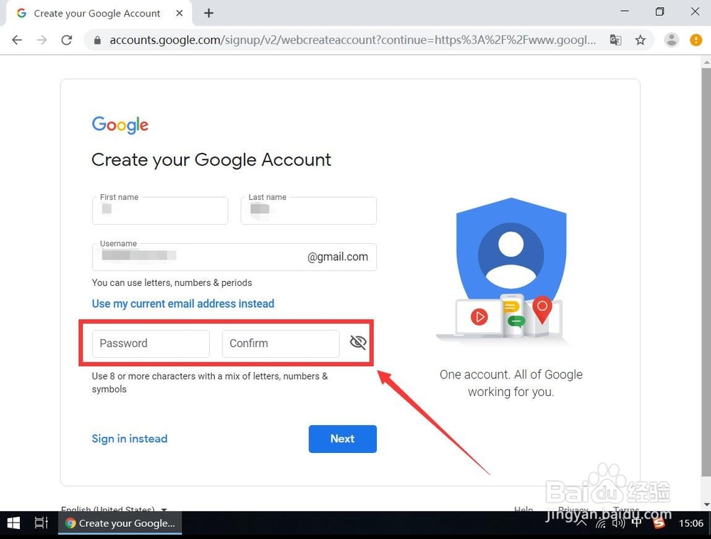 如何注册google帐号