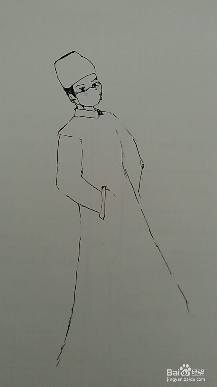 武汉医生简笔画