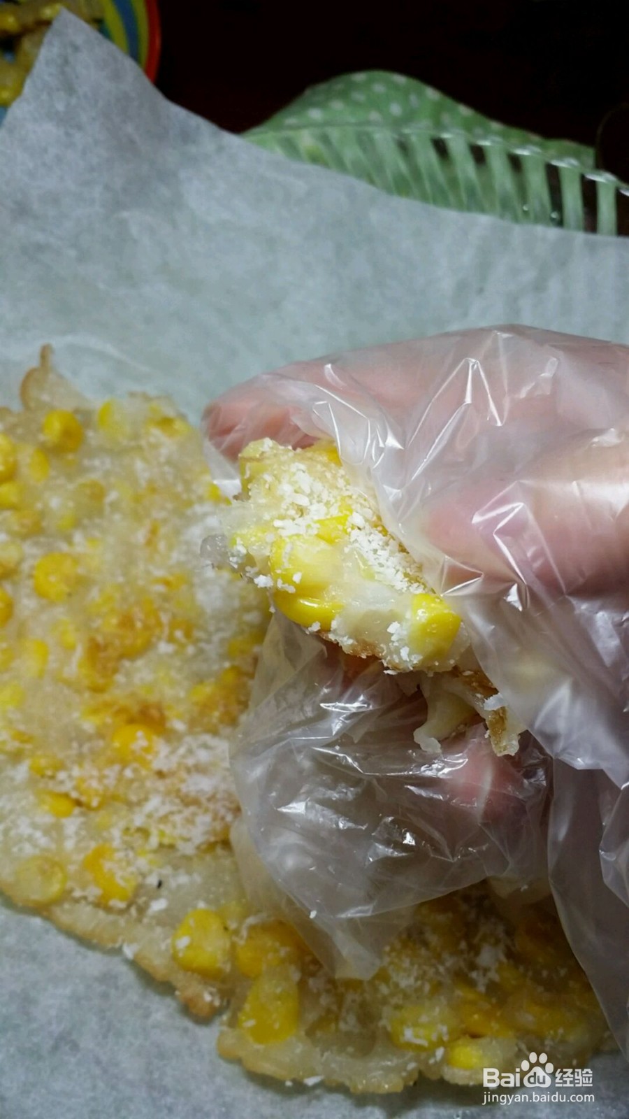 椰奶玉米饼的做法