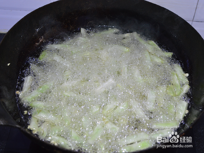 豆角溜炒肉片的做法