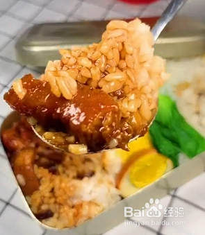 如何制作香浓元气卤肉饭？