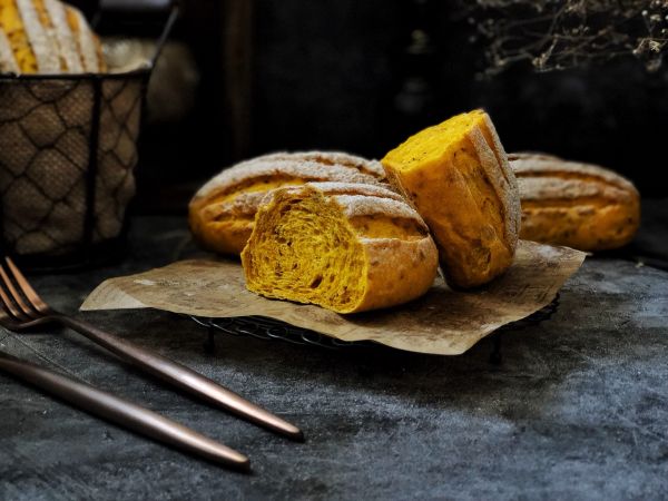 亚麻籽南瓜软欧包