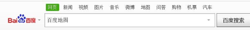 如何用百度地图寻找公共厕所