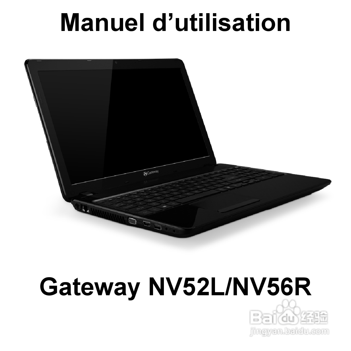 捷威Gateway VG50HC笔记本电脑使用说明书:[12]