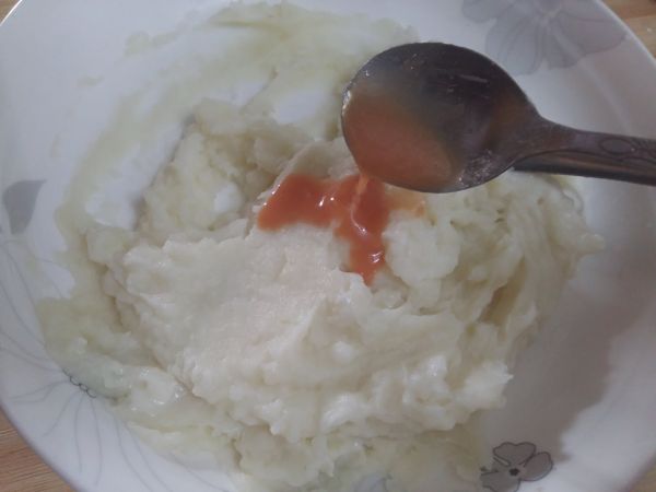 橙香沙拉土豆泥