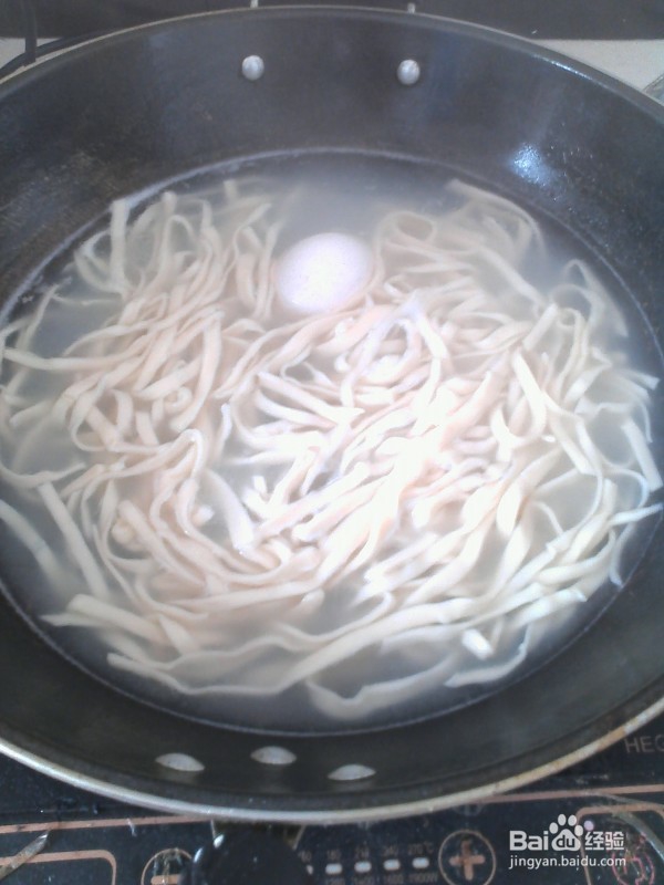 手工油泼面的做法