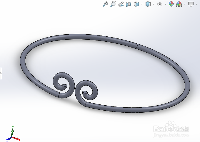 如何用SolidWorks画至尊宝的金箍
