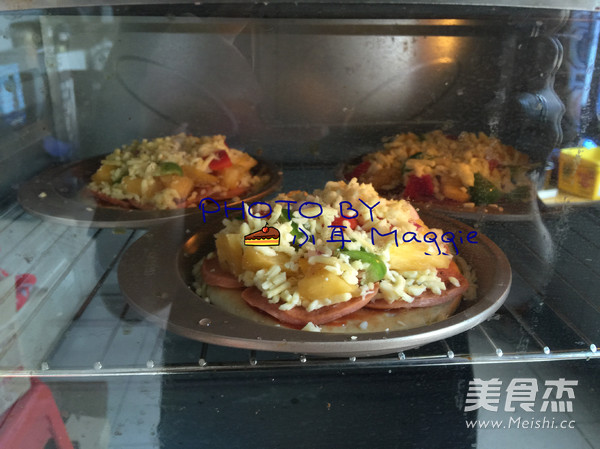 夏日缤纷披萨（自制披萨皮）