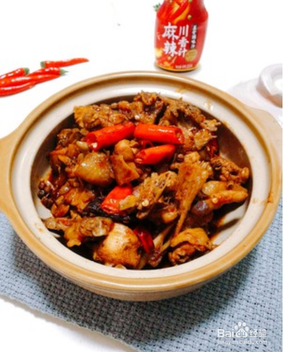 麻辣土豆鸡块
