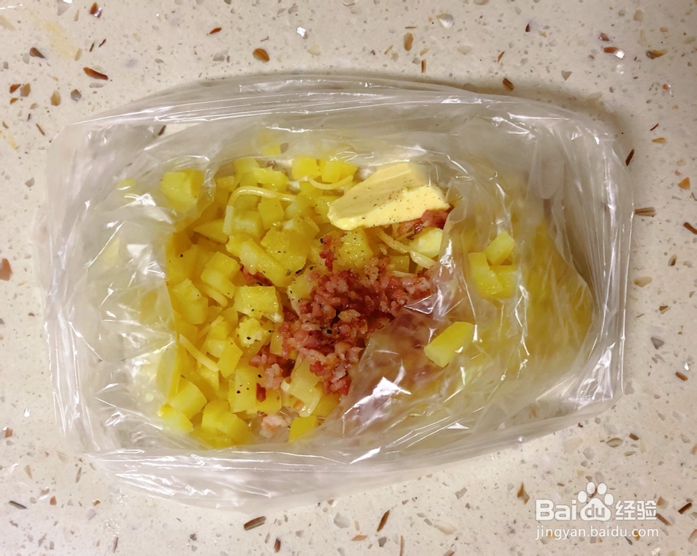 解馋美味鸡培根土豆泥