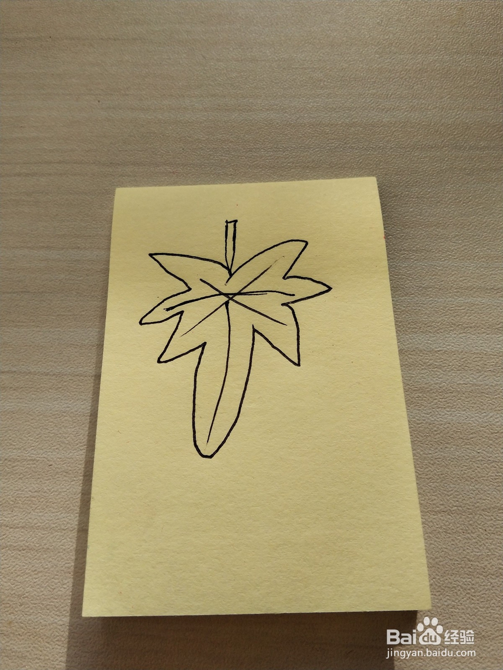 枫叶的简笔画怎么画