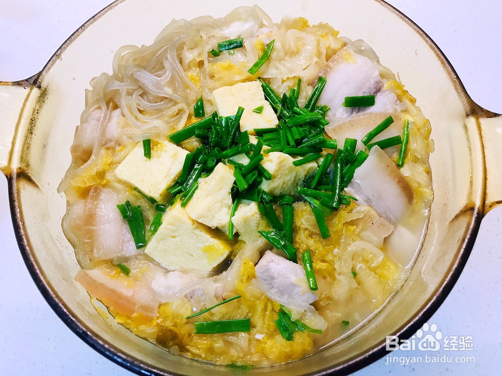 简单无压力做酸菜白肉炖粉条