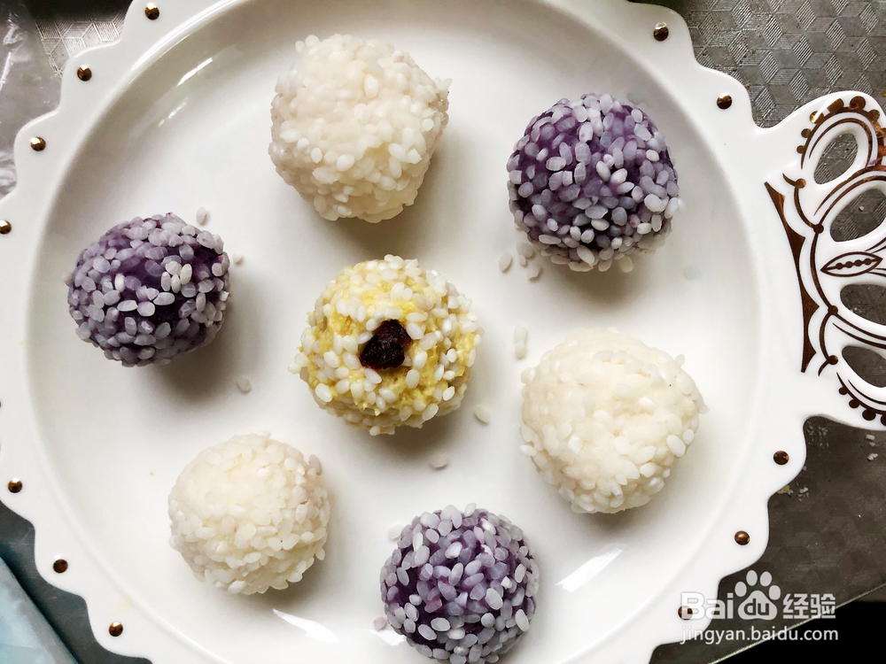 吃光光的肉糯米丸子