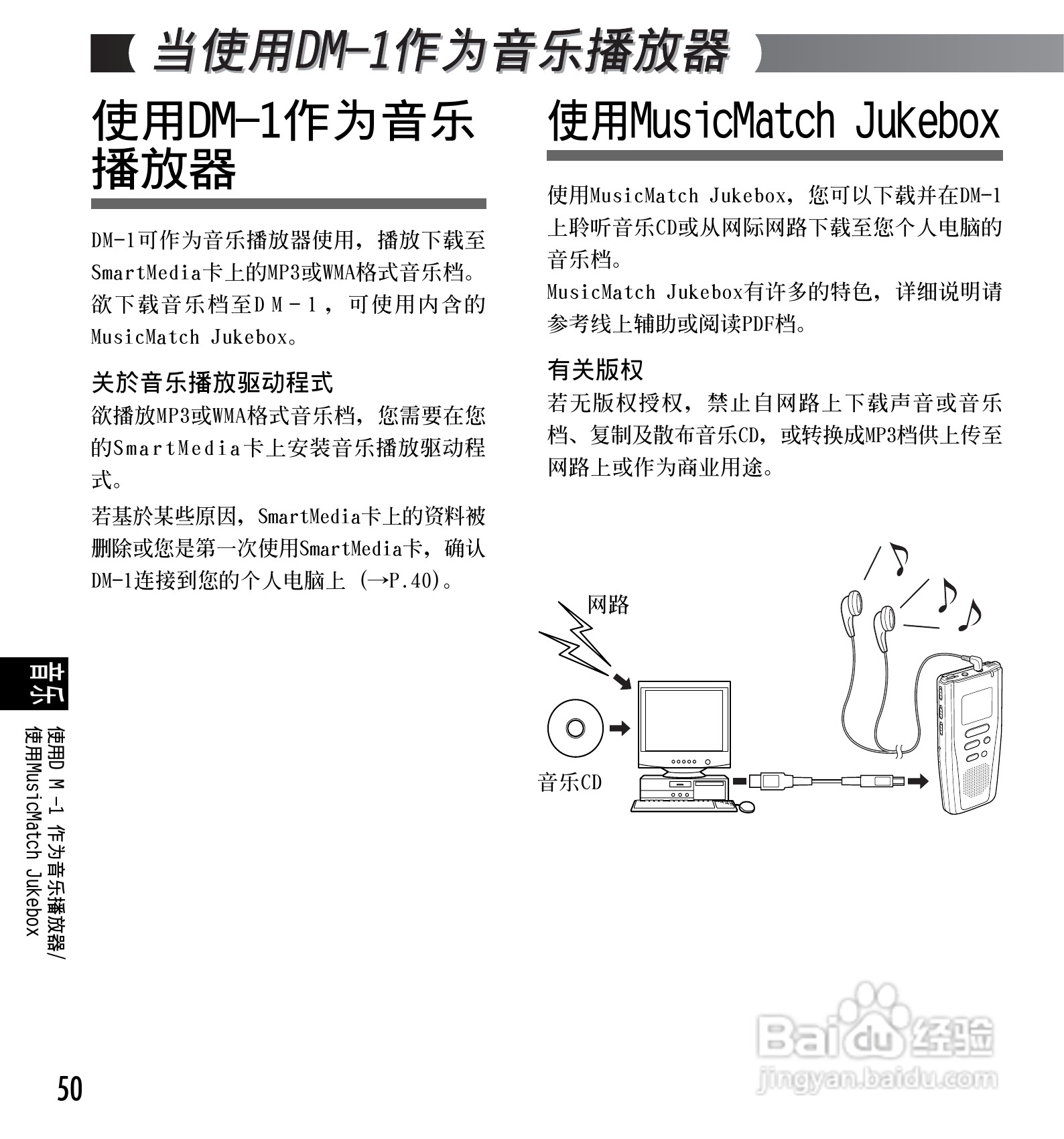 奥林巴斯录音笔DM-1型使用说明书:[5]