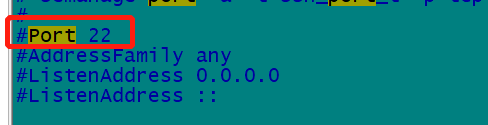 Centos7修改SSH默认端口方法