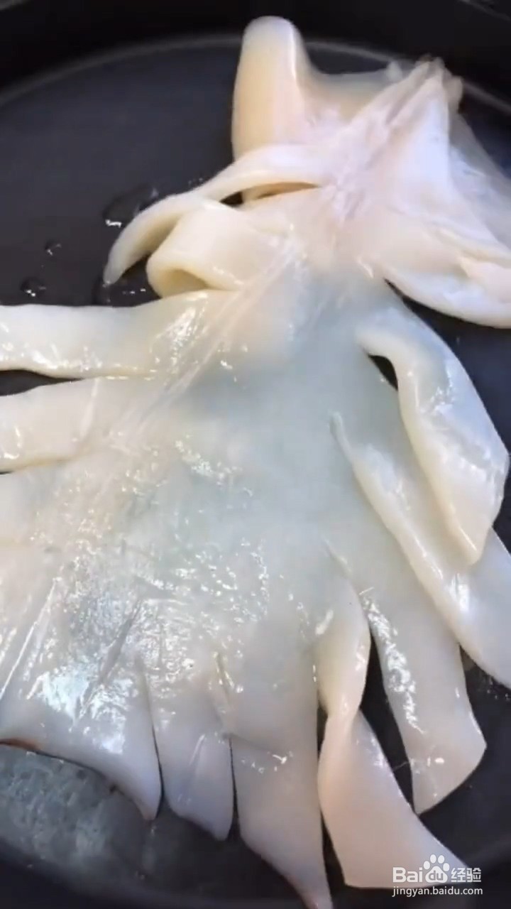 如何煎好吃的鱿鱼