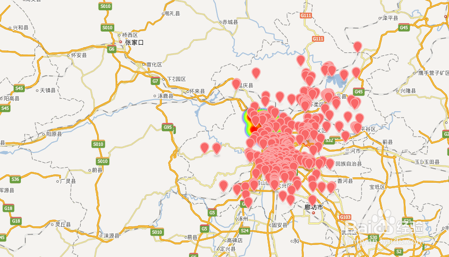 如何制作全国连锁店分布地图