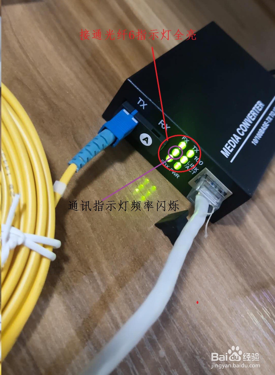 单模单纤光纤收发器指示灯及故障详解？