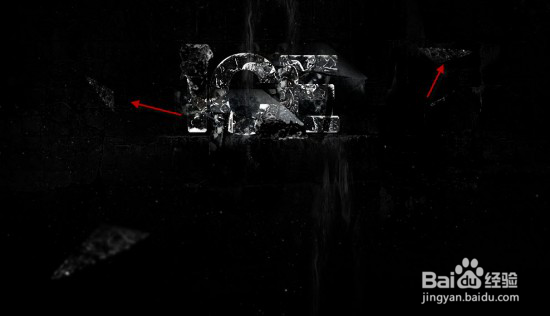 怎样创建超炫的冰霜特效字体