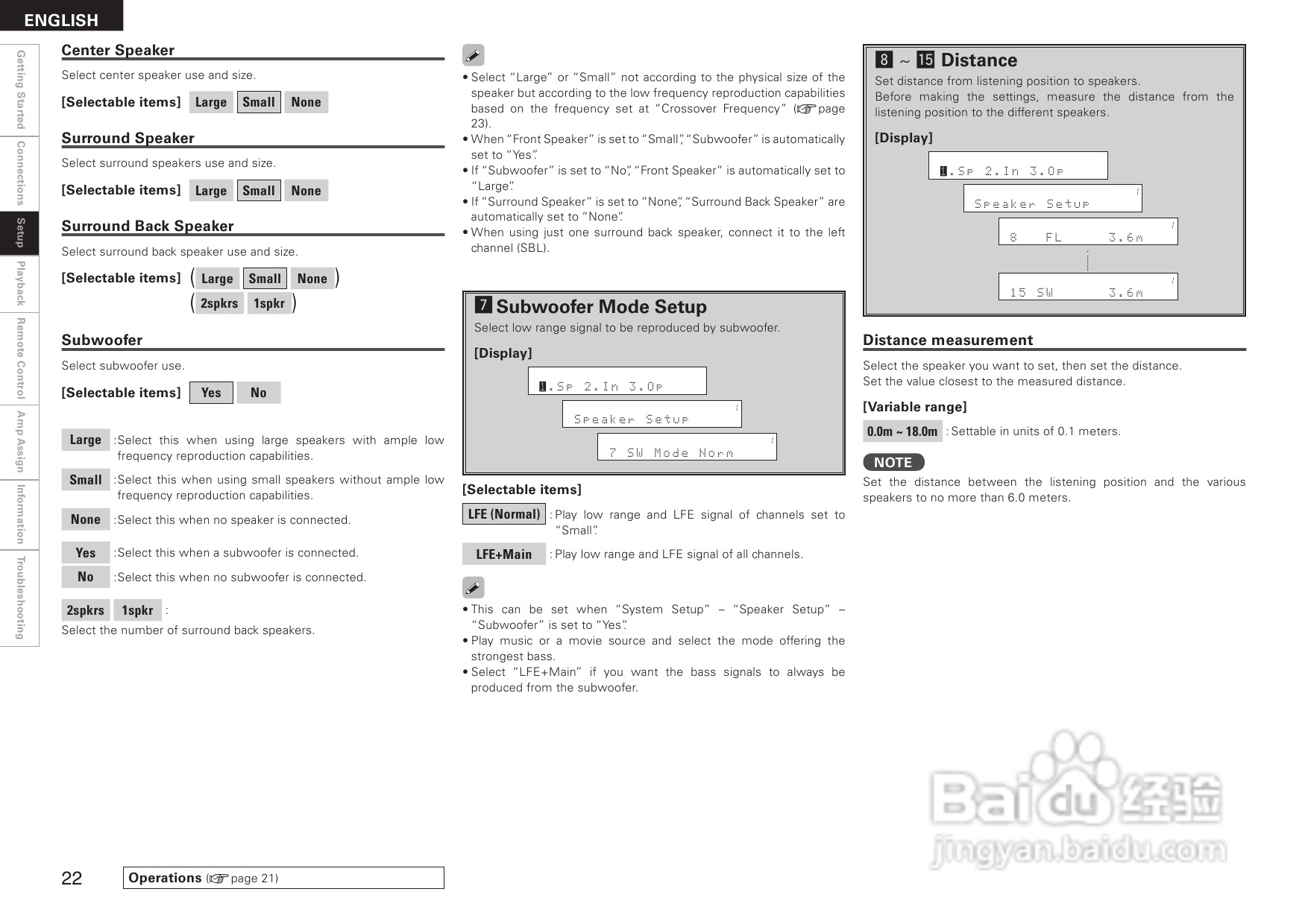 DENON AVR-1708功放用户手册:[2]