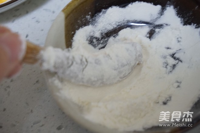 奶酪凤尾虾的做法