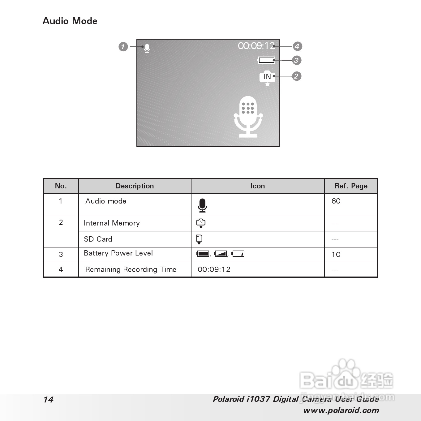 宝丽来Polaroid i1037数码相机使用说明书:[2]