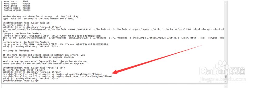 nagios监控linux主机