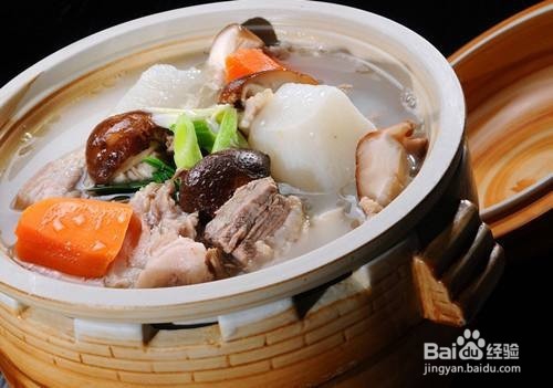 炖羊肉汤的制作方法