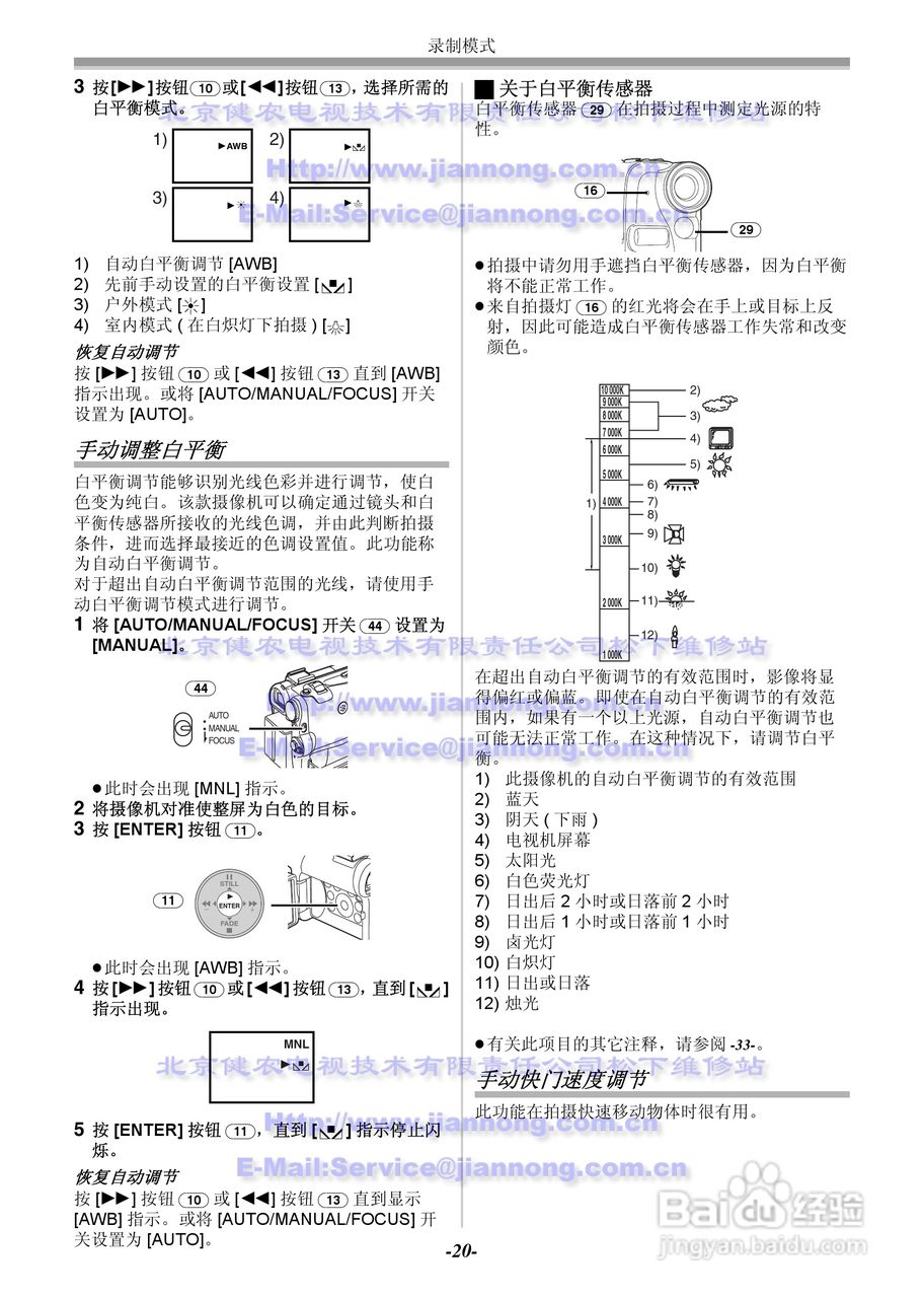 Panasonic NV-GS33GC摄像机使用说明书:[2]