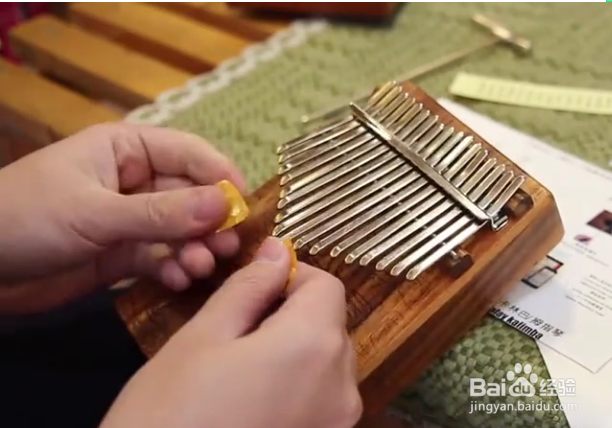 手指琴17键教程