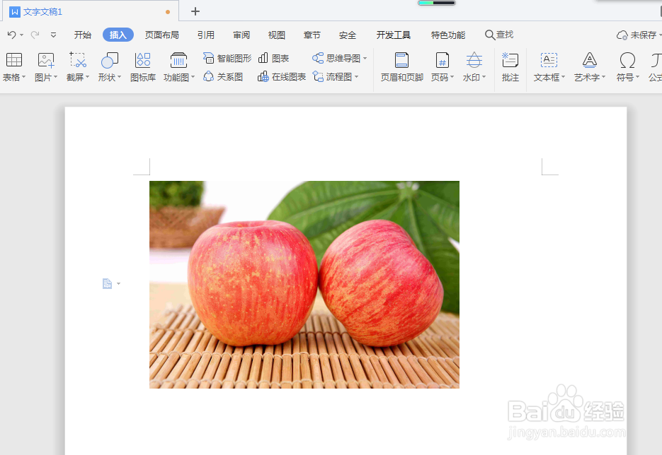 如何在WPS文档中插入图片及去除图片的背景