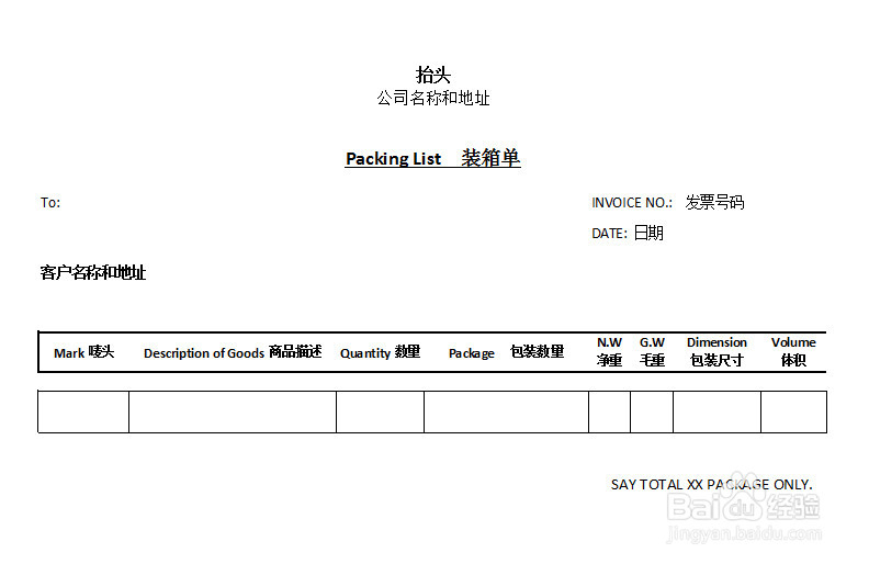 出口报关资料包含哪些