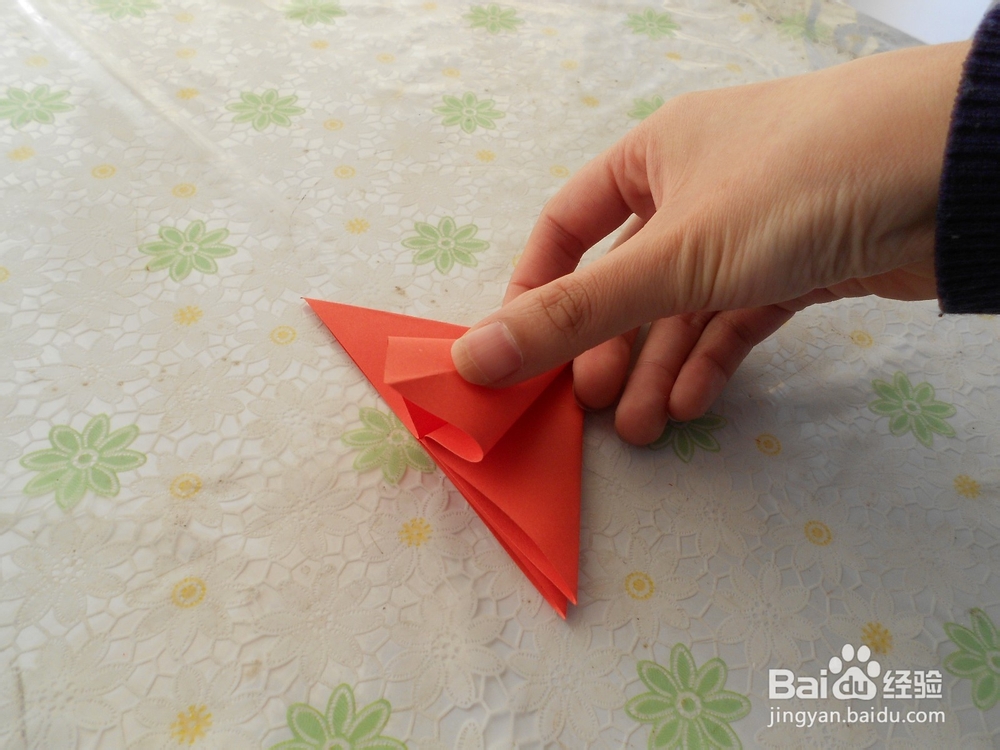 百合花是如何折的