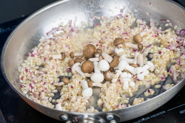 意大利奶酪菌菇饭