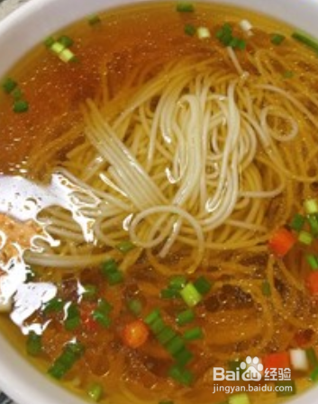 热汤面的做法