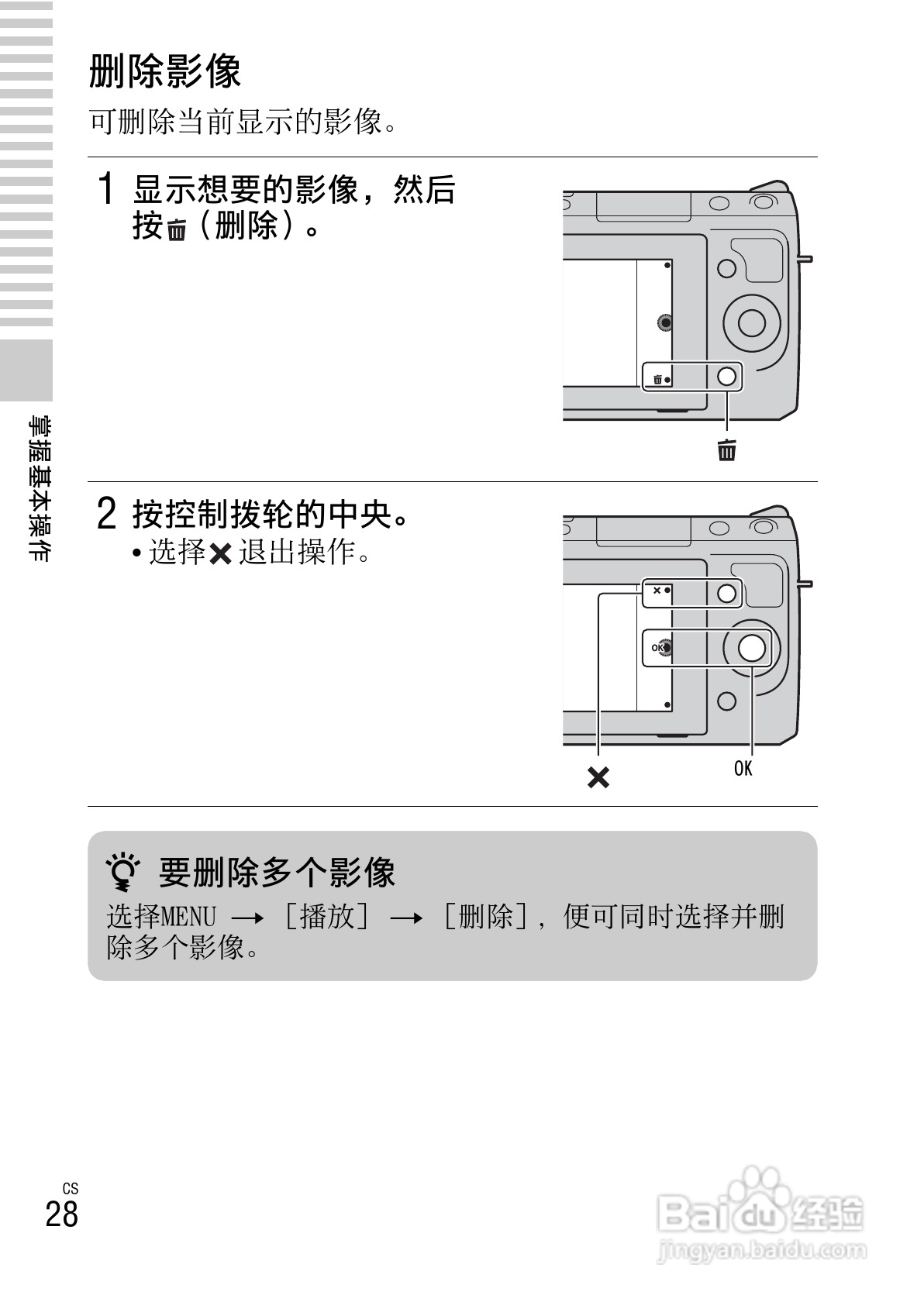 SONY NEX-F3数码相机说明书:[3]