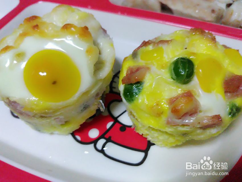 杂蔬馒头鸡蛋杯怎么做