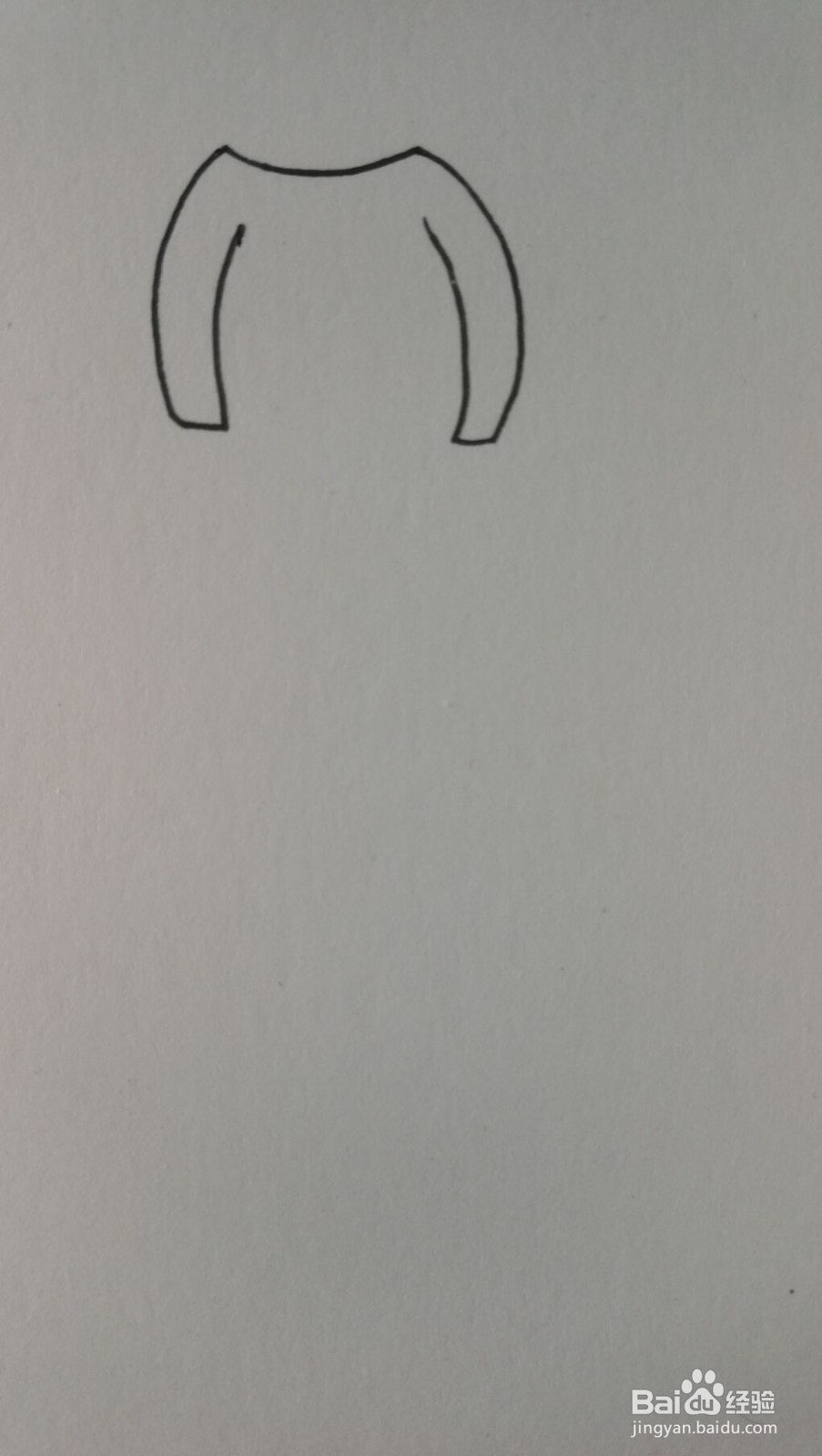 衣服的简笔画之画法三十五