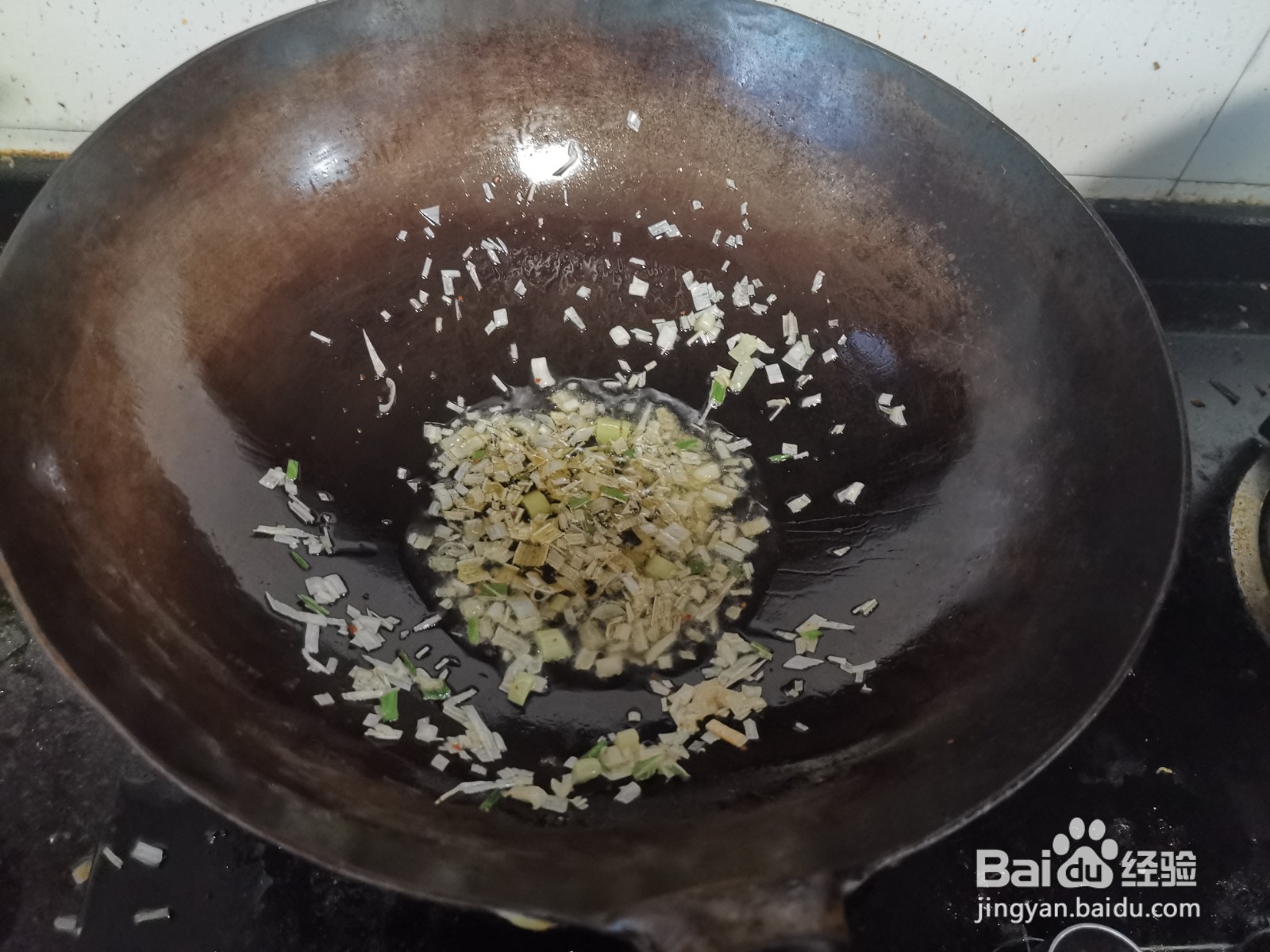 杏鲍菇炒白菜丝