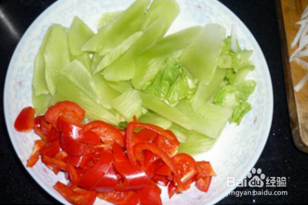 怎么做莴笋炒肉？