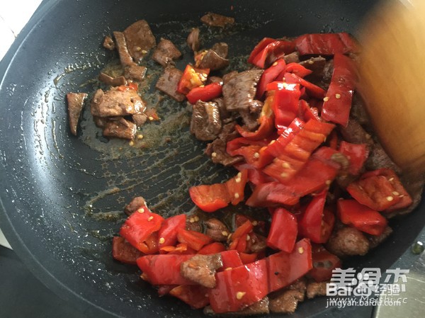 爆炒猪肝的做法